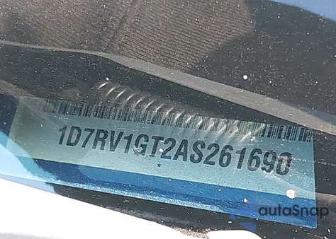 2010 Dodge Ram 1500 Slt/Sport/Trx из США, поврежденный, VIN 1D7RV1GT2AS261690